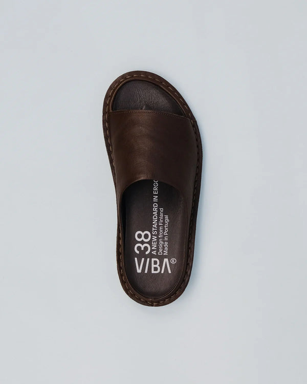 Viba - SAINT TROPEZ Leather Cocoa Brown