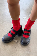 Crisp Step Socks - Röd