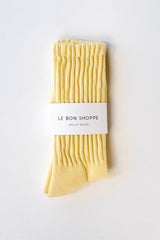 Le Bon - Balletstrumpor Pale Yellow