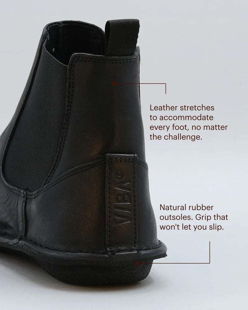 VIBA - HELSINKI Leather Preto Black