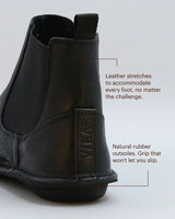 VIBA - HELSINKI Leather Preto Black