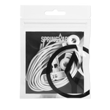 SPRINGYARD Elastic Lock 2.5, White – skosnören, bild 2 av 2