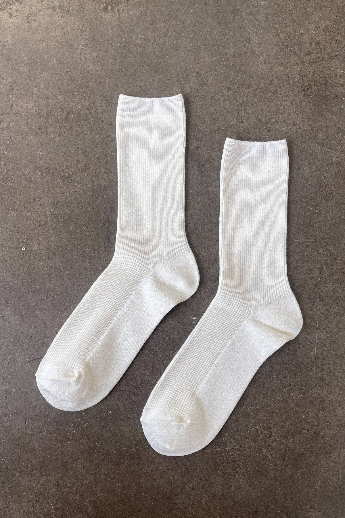 Crisp Step Socks - Vit
