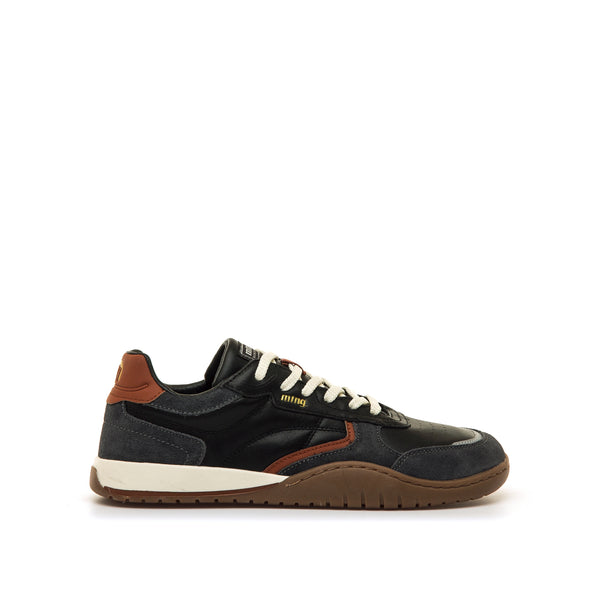 MTNG - Free Orbit, COW SUEDE DARK GREY/NAPPA LEATHER BLACK