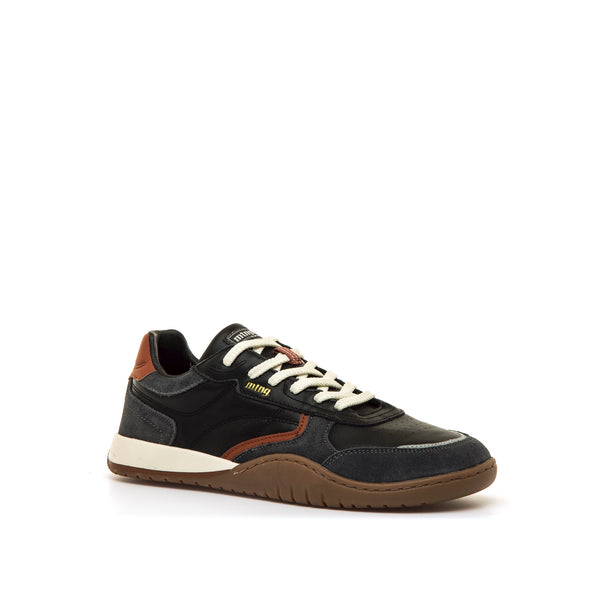 MTNG - Free Orbit, COW SUEDE DARK GREY/NAPPA LEATHER BLACK