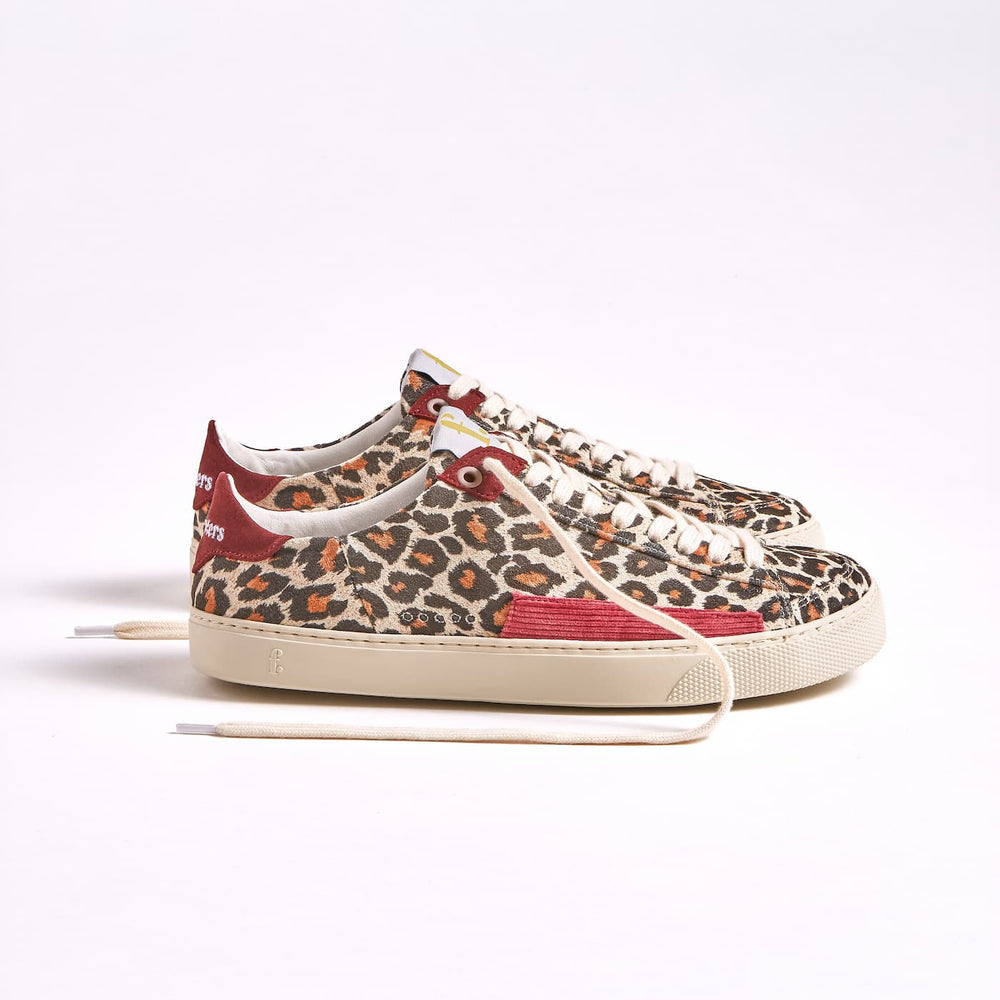 Fleeters - Peach Leopard & Borgona