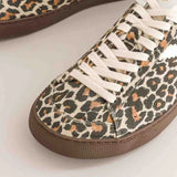 Fleeters - Peach Leopard & White