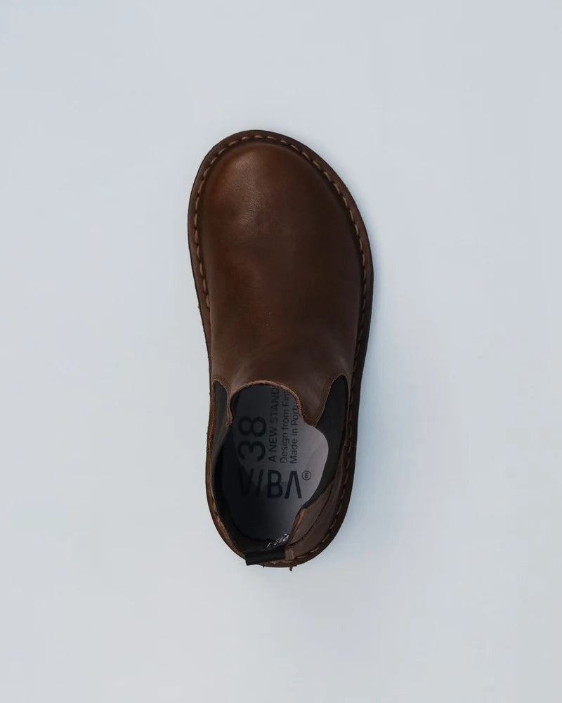 VIBA - HELSINKI Leather Cocoa Brown