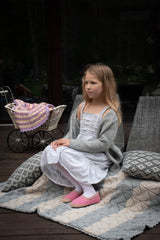 Omaking - Rosa Ulltoffla Extra bred