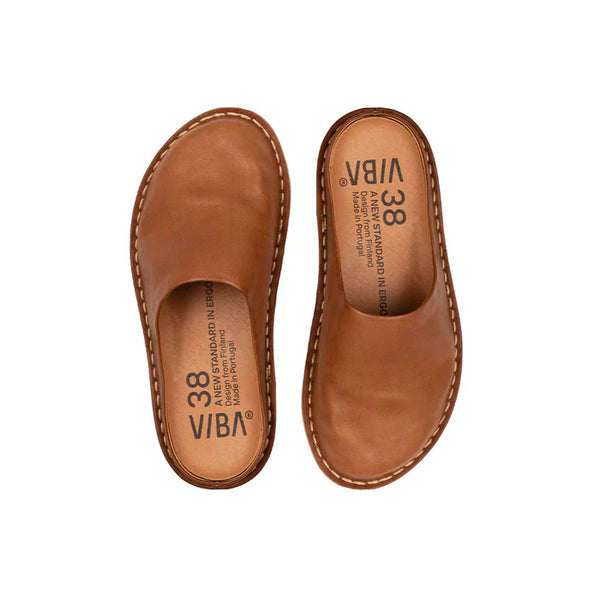 VIBA - Roma  Leather  Cognac Brown