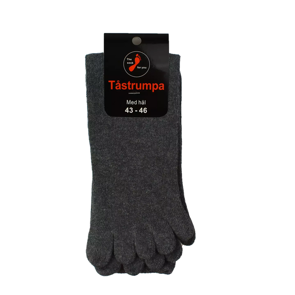 Tåstrumpor Bomull stl 43-46
