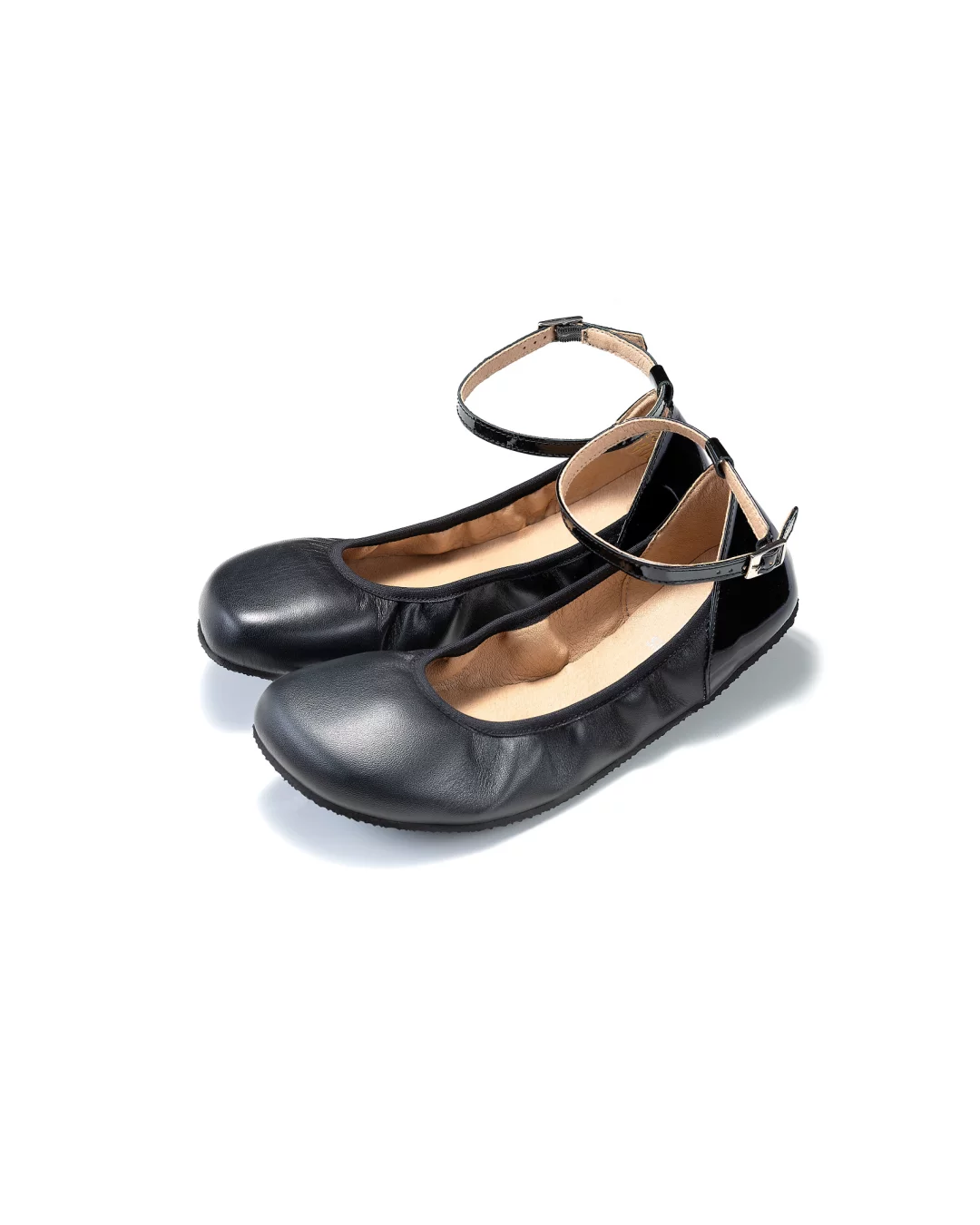 SHAPEN - Ballerina TULIP WIDE Svart
