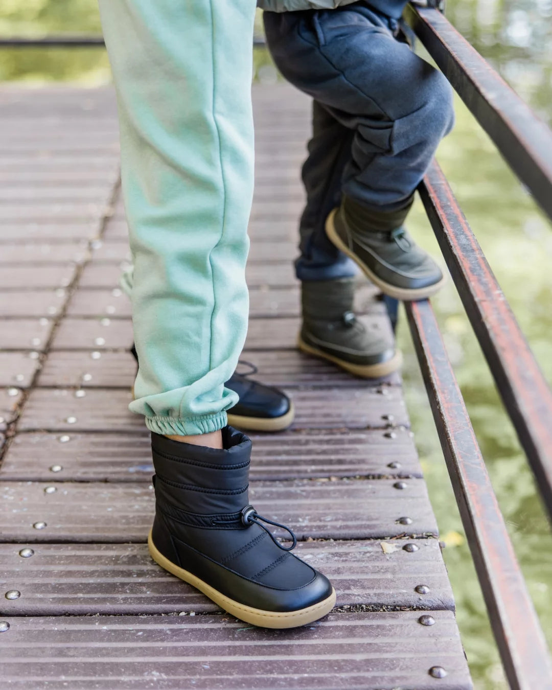 SHAPEN - FROSTY KIDS Vinterboots Svart