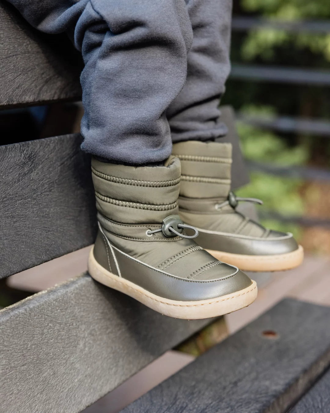 SHAPEN - FROSTY KIDS Vinterboots Grön