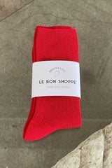 Crisp Step Socks - Röd