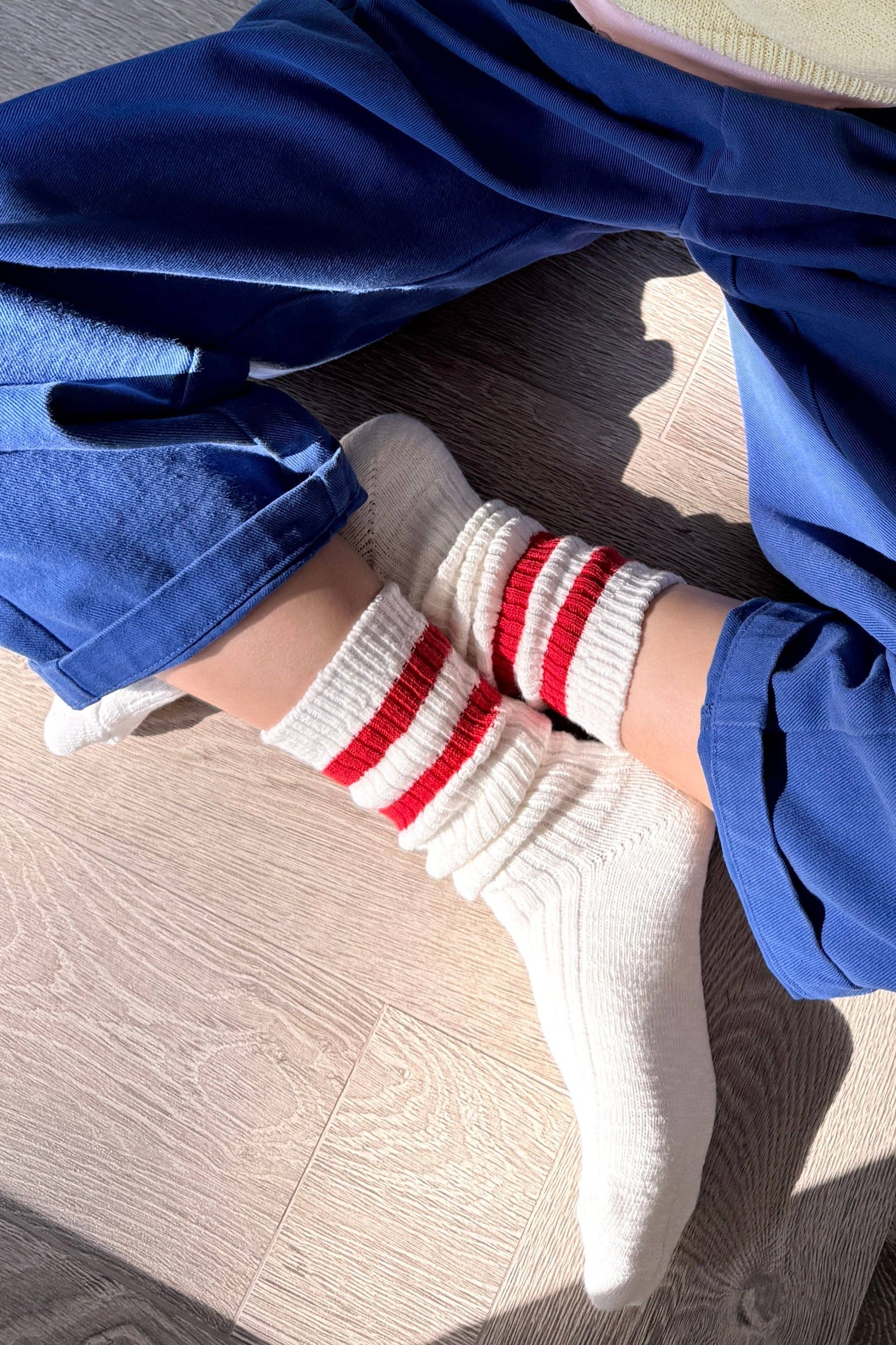Le Bon - Stuga Varsity Strumpor Red Varsity