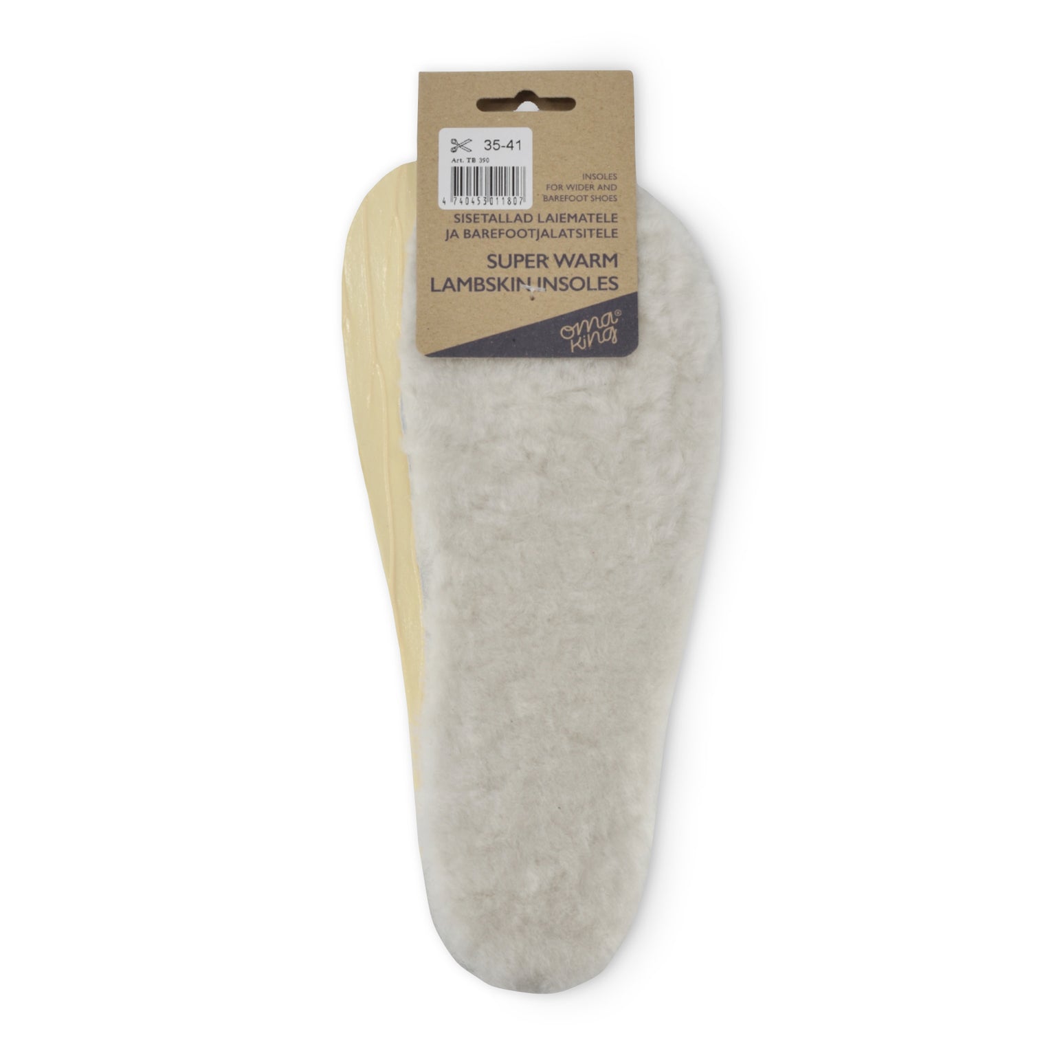 Omaking - Super warm lambskin insoles